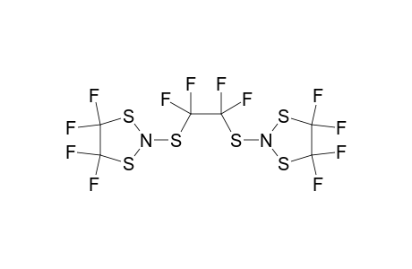 2,2'-[ (1,1,2,2-Tetrafluoro-1,2-ethanediyl)-bis-(thio)-bis( 4,4,5,5-tetrafluoro-1,3,2-dithiazolidine