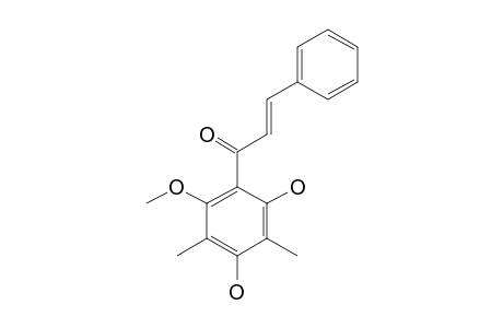 2',4'-DIHYDROXY-6'-METHOXY-3',5'-DIMETHYLCHALCONE