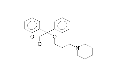 5,5-Diphenyl-2-[2-(1-piperidinyl)ethyl]-1,3-dioxolan-4-one