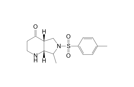 (4aR,7aR)-7-Methyl-4-oxo-6-tosyloctahydro-1H-pyrrolo[3,4-b]pyridine