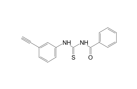 1-benzoyl-3-(m-ethynylphenyl)-2-thiourea