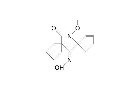 6-HYDROXYIMINO-12-METHOXY-12-AZADISPIRO-[4.1.4.2]-TRIDEC-8-ENE-13-ONE