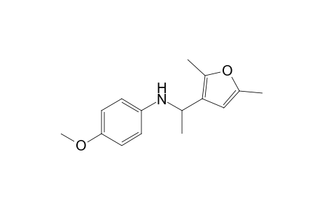 3-[1-[N-(4-Methoxyphenyl)amino]ethyl]-2,5-dimethylfuran