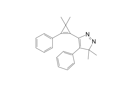 5-(3,3-dimethyl-2-phenyl-1-cyclopropenyl)-3,3-dimethyl-4-phenylpyrazole