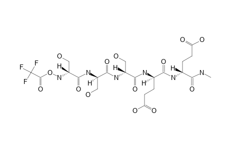 SERYLSERYLSERYLGLUTAM-1-YLGLUTAMIC-1-METHYLAMID-TRIFLUOROACETATE