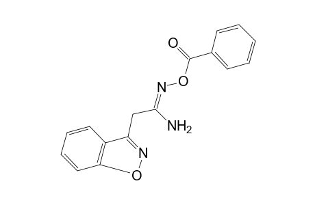 O-benzoyl-1,2-benzisoxazole-3-acetamidoxime