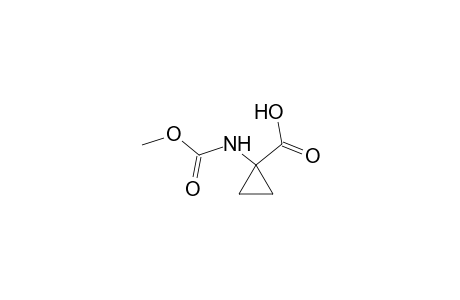 Cyclopropanecarboxylic acid, 1-[(methoxycarbonyl)amino]-