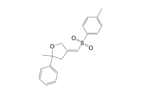 (Z)-2-Phenyl-2-methyl-4-(tosylmethylene)tetrahydrofuran