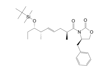 (4R)-4-BENZYL-3-[[2'S,(4'E),6'S,7'S]-7'-[[TERT.-BUTYL-(DIMETHYL)-SILYL]-OXY]-2',6'-DIMETHYL-NON-4'-ENOYL]-1,3-OXAZOLIDIN-2-ONE