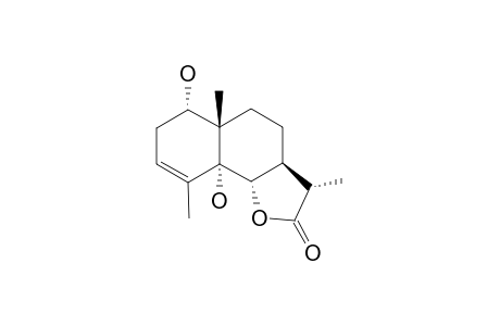 1-ALPHA,5-ALPHA-DIHYDROXYEUDESM-3-EN-6-BETA,11-BETA-H-12,6-OLIDE