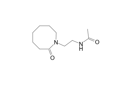 Acetamide, N-[2-(hexahydro-2-oxo-1(2H)-azocinyl)ethyl]-