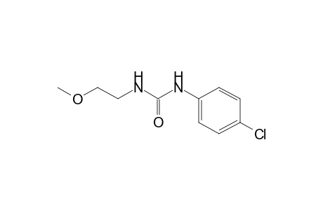 1-(p-chlorophenyl)-3-(2-methoxyethyl)urea