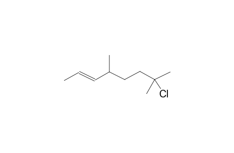 2-CHLORO-2,5-DIMETHYL-TRANS-6-OCTENE