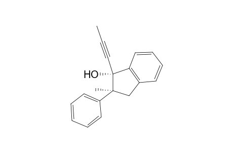 2-methyl-2-phenyl-1-(1-propynyl)-1-indanol