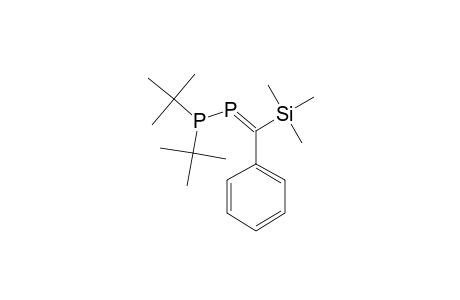 ditert-butyl-(phenyl-trimethylsilylmethylidene)phosphanylphosphane