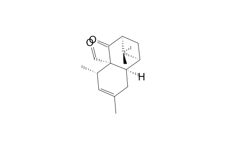 (1R,3R,4R,8S,9R)-3-FORMYL-4,6,10,10-TETRAMETHYL-TRICYCLO-[7.1.1.0(3,8)]-UNDEC-5-EN-2-ONE