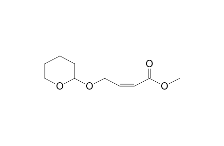 2-Butenoic acid, 4-[(tetrahydro-2H-pyran-2-yl)oxy]-, methyl ester, (Z)-