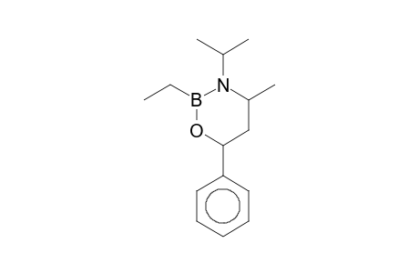 2-Ethyl-3-isopropyl-4-methyl-6-phenyl-1,3,2-oxazaborinane