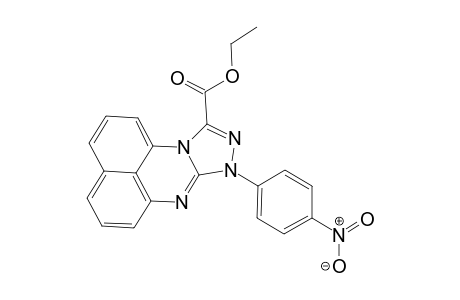 8-Ethoxycarbonyl-10-(4-nitrophenyl)-[1,2,4]-triazolo[4,3-a]perimidine