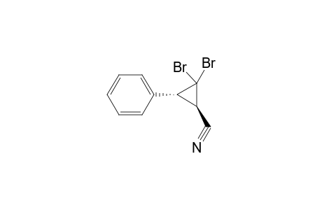 rac-trans-2,2-Dibromo-3-phenylcyclopropanecarbonitrile