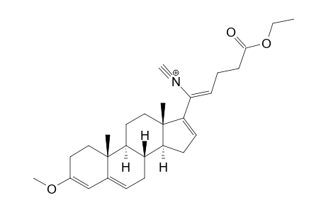 (20Z)-ETHYL-20-ISOCYANO-3-METHOXY-21,26,27-TRINORCHOLESTA-3,5,16,20-TETRAEN-25-OATE