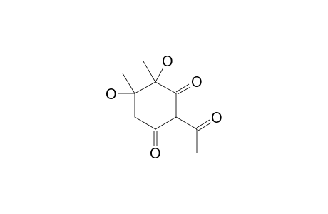 2-ACETYL-4,5-DIHYDROXY-4,5-DIMETHYL-CYCLOHEXANE-1,3-DIONE