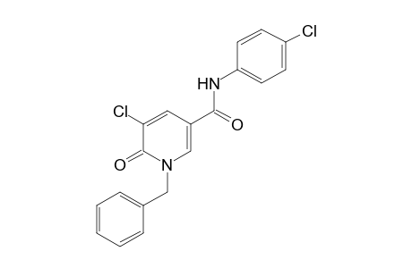 1-BENZYL-4',5-DICHLORO-1,6-DIHYDRO-6-OXONICOTINANILIDE