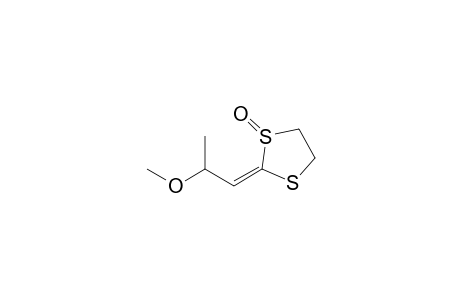 2-(2-Methoxypropylidene)-1,3-dithiolane 1-oxide