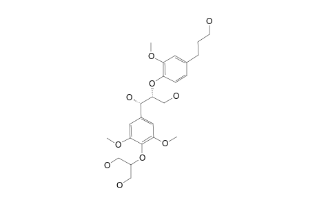 (7-S,8-R)-4-O-(GLYCER-2-YL)-7,9,9'-TRIHYDROXY-3,5,3'-TRIMETHOXY-8-O-4'-NEOLIGNAN