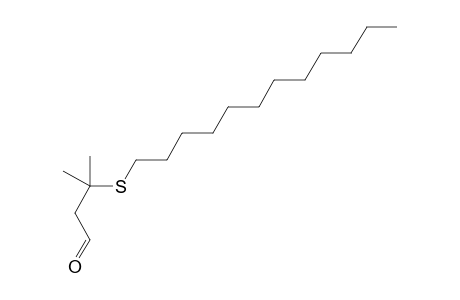 3-(Dodecylthio)-3-methylbutanal