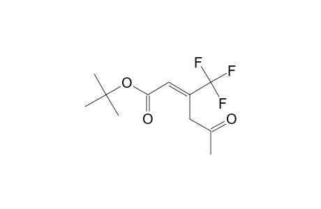 TERT.-BUTYL-(E)-3-TRIFLUOROMETHYL-5-ONE-2-HEXENOATE