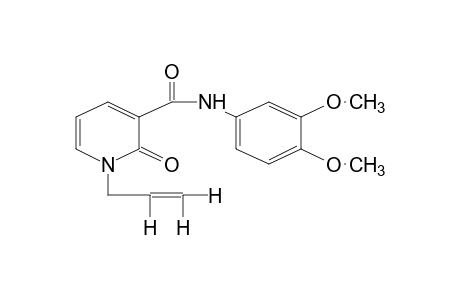 1-ALLYL-1,2-DIHYDRO-3',4'-DIMETHOXY-2-OXONICOTINANILIDE