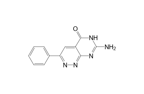 7-Amino-3-phenylpyrimido[4,5-c]pyridazin-5(6H)-one