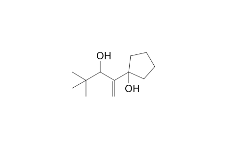 1-[1-(1-hydroxy-2,2-dimethyl-propyl)vinyl]cyclopentan-1-ol