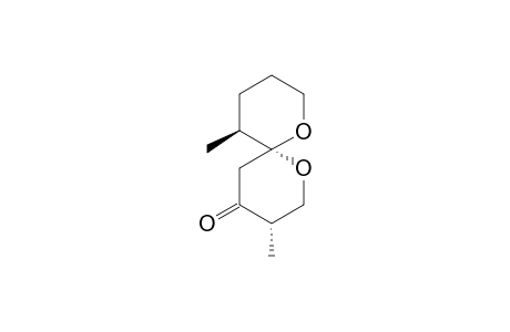 (3S,6R,11S)-3,11-Dimethyl-1,7-dioxaspiro[5.5]undecan-4-one