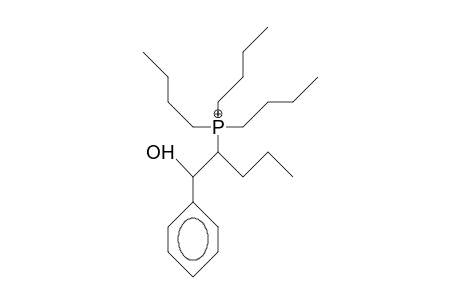 threo-(1-Hydroxy-1-phenyl-2-pentyl)-tributyl-phosphonium cation