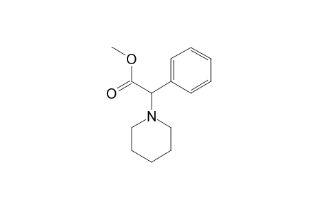 .alpha.-(1-Piperidinyl)-phenylessigsaeuremethylester