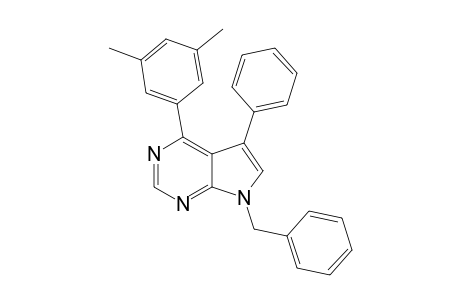 7-BENZYL-4-(3,5-DIMETHYLPHENYL)-5-PHENYL-7H-PYRROLO-[2,3-D]-PYRIMIDINE