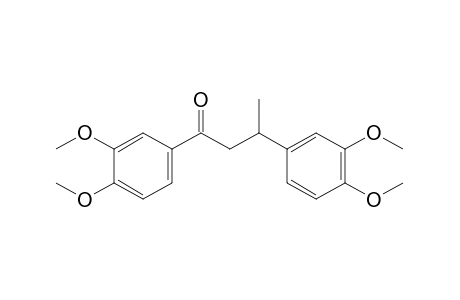 3',4'-dimethoxy-3-(3,4-dimethoxyphenyl)butyrophenone