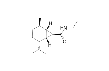 (1S,2R,5S,6R,7R)-N-Ethyl-2-methyl-5-(1-methylethyl)bicyclo[4.1.0]heptane-7-carboxamide