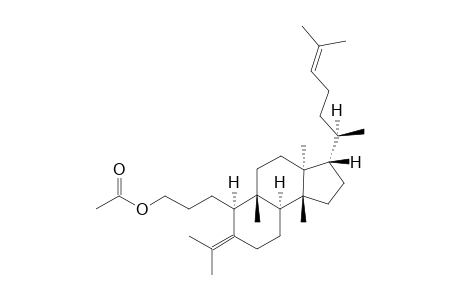 3,4-SECO-19(10-9)-ABEO-8-ALPHA,9-BETA,10-ALPHA-EUPHA-4,24-DIEN-3-OL-3-ACETATE-(20R);ISOHELIANOLACATATE