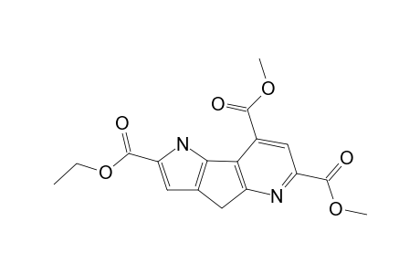 (2-ETHYL)-(6,8-DIMETHYL)-1,4-DIHYDROPYRROLO-[2',3':3,4]-CYClOPENTA-[1,2-B]-PYRIDINE-2,6,8-TRICARBOXYLATE