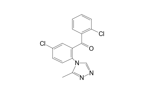 2',5-Dichloro-2-[3-methyl-(4H)-1,2,4-triazol-4-yl]benzophenone