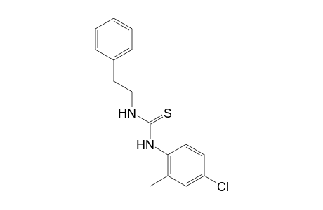 1-(4-chloro-o-tqlyl)-3-phenethyl-2-thiourea