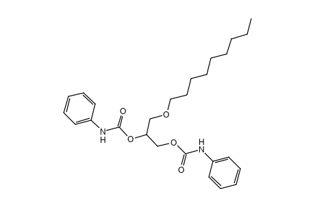 3-(NONYLOXY)-1,2-PROPANEDIOL, DICARBANILATE