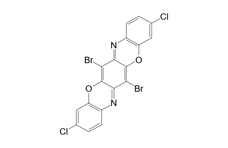 6,13-DIBROMO-3,10-DICHLOROTRIPHENODIOXAZINE