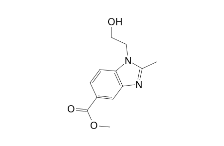 Methyl 1-(2-hydroxyethyl)-2-methyl-1H-benzimidazole-5-carboxylate