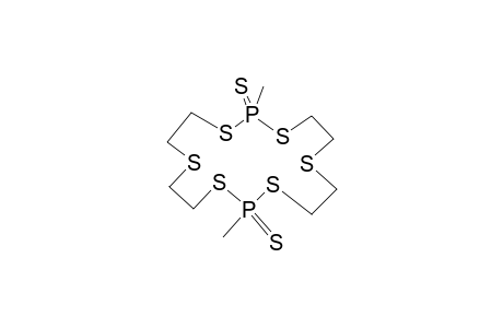 2,10-dimethyl-2,10-disulfanylidene-1,3,6,9,11,14-hexathia-2$l^{5},10$l^{5}-diphosphacyclohexadecane