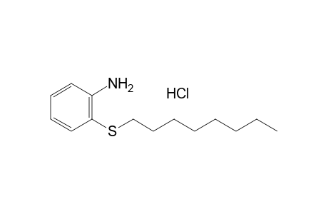 o-(octylthio)aniline, hydrochloride