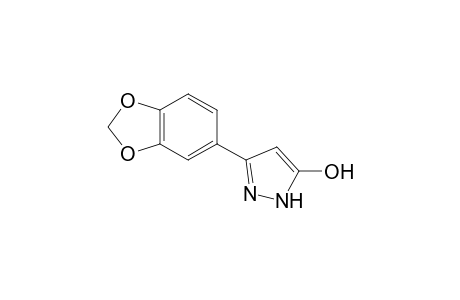 3-(1,3-benzodioxol-5-yl)-1H-pyrazol-5-ol